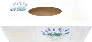 Chustecznik lawenda biała 