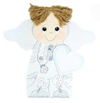 Aniołek na chrzest chłopczyk 7