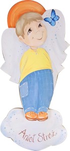 Anioł Stróż z motylkiem