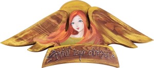 Anioł poziomy  oliwkowy