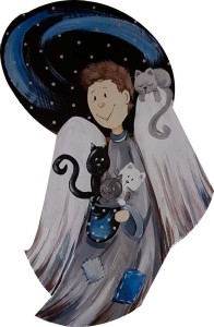 Anioł bajkowy chłopiec