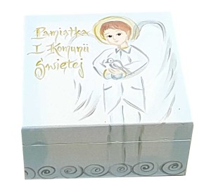 Kasetka komunijna dla chłopca 1