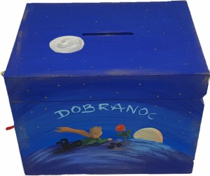 Skarbonka inspirowana "Mały Książę"