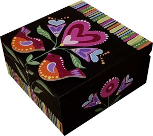 Kasetka z motywem ludowym