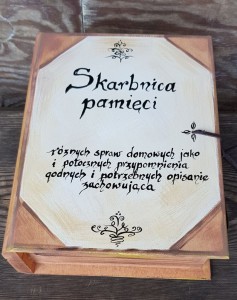 Skarbnica pamięci pudełko na różności